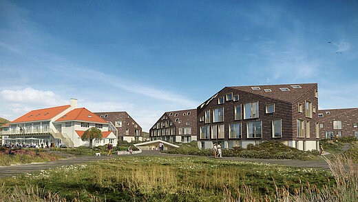 Neubau Hotel Corfwater Petten
