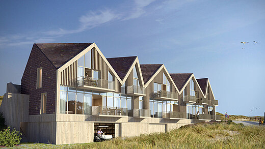 Neubau Wohnungen Strandweg Petten